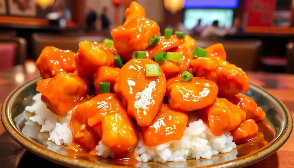 panda express hot orange chicken