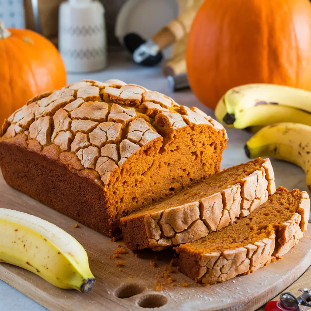 Pumpkin Banana Loaf