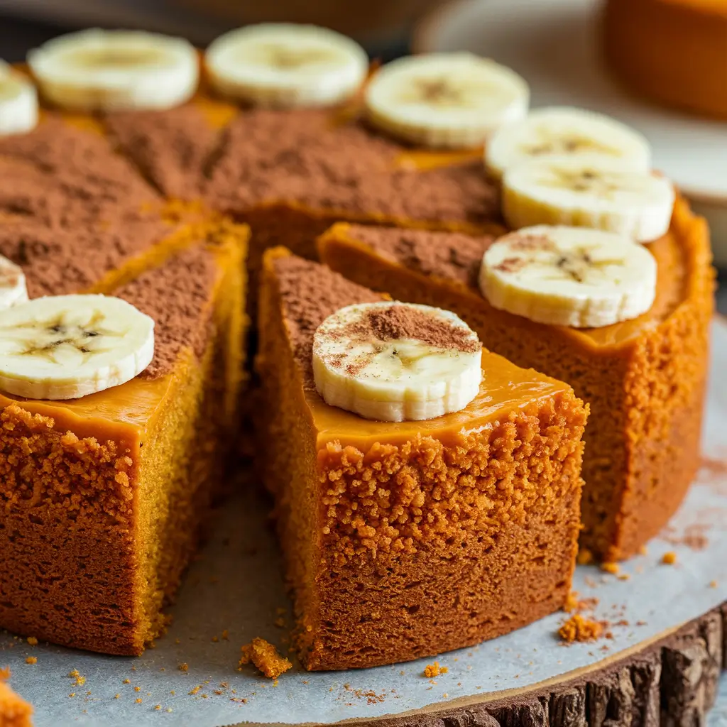 pumpking banana cake