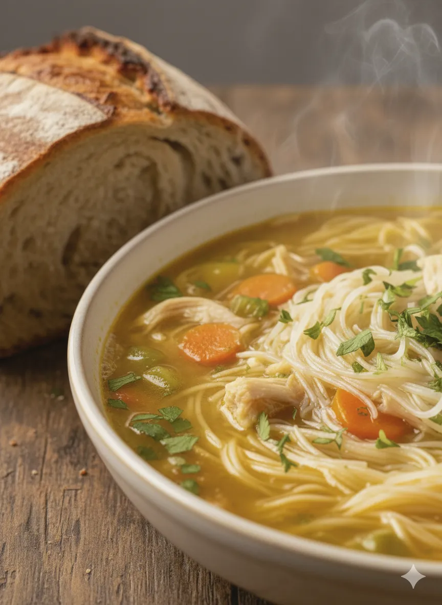 Gluten Free Chicken Noodle Soup quick