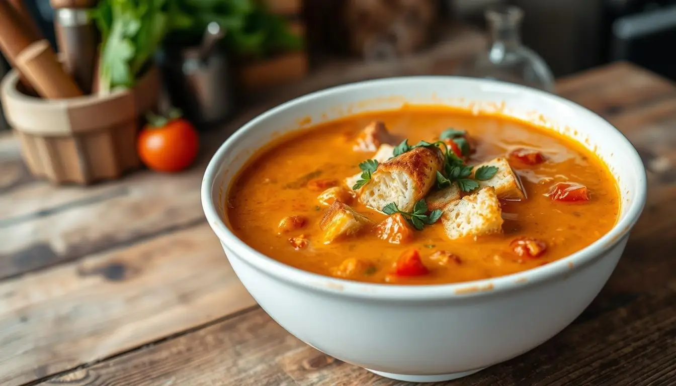 Smoky Chicken Tomato Bisque