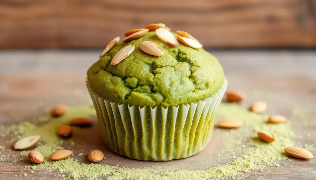 matcha muffin recipe with almond flour