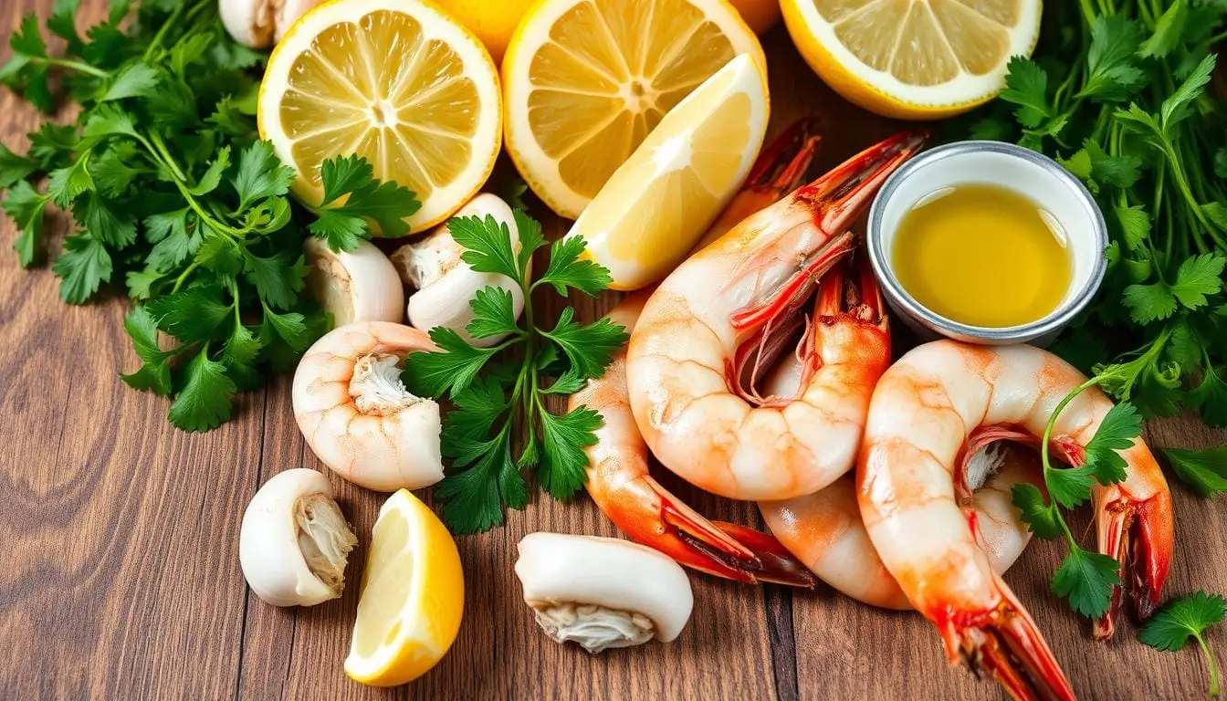 shrimp scampi ingredients