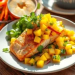 Salmon With Mango Salsa