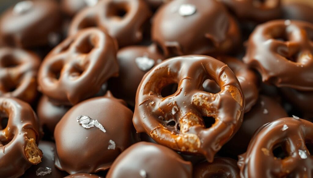 chocolate covered pretzels