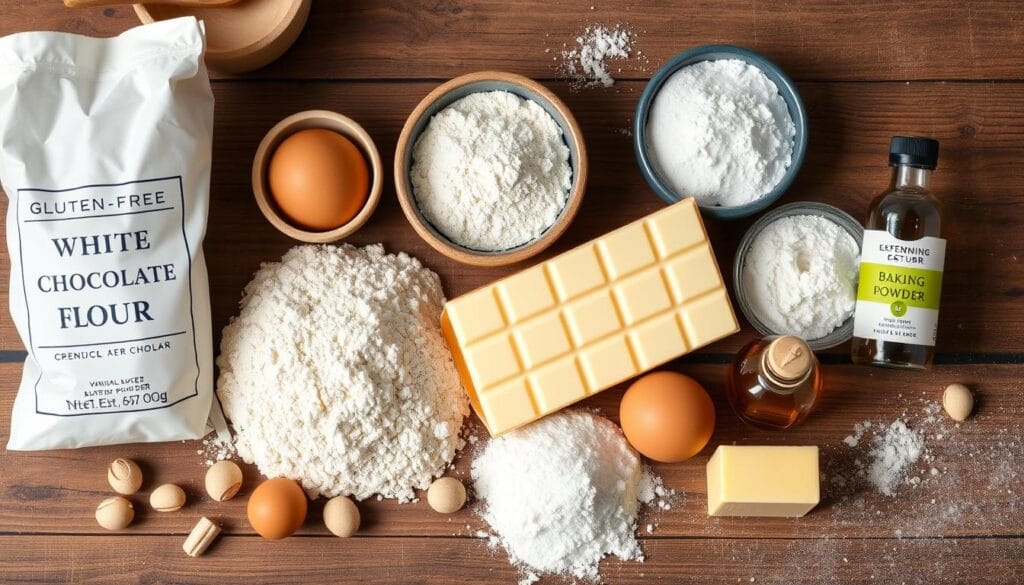 gluten free white chocolate cake ingredients