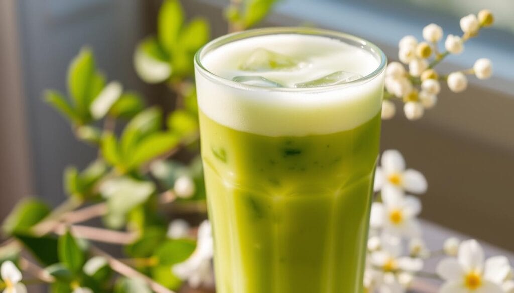 iced matcha latte recipe