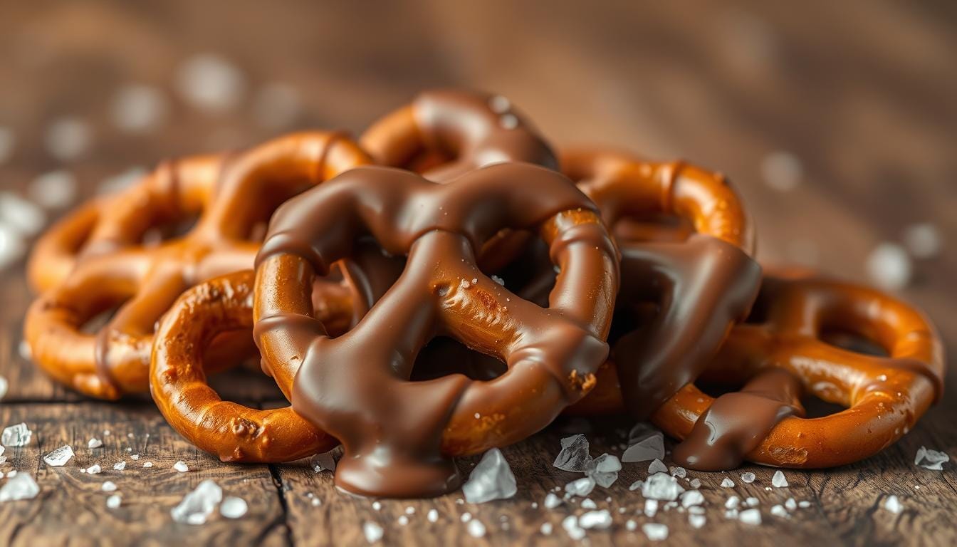 milk Chocolate Covered Pretzels