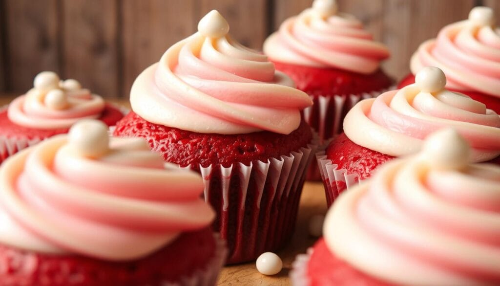 red velvet cupcakes