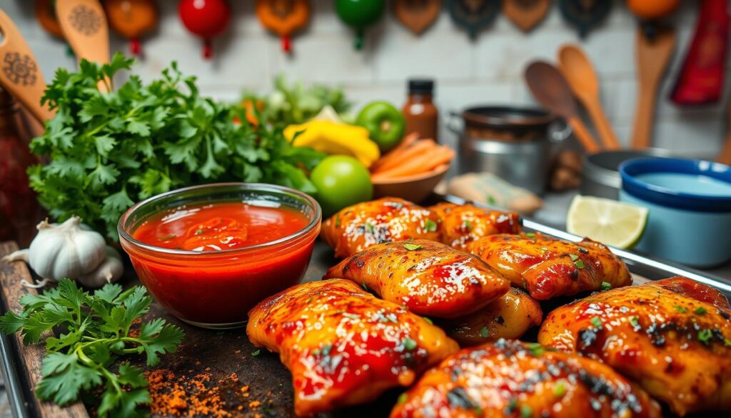 san antonio grilled red pepper mexican chicken marinade recipe