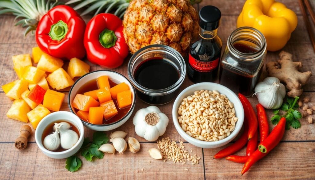 sweet and sour chicken sauce ingredients