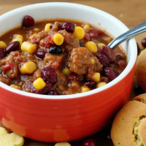 Turkey Cranberry Chili