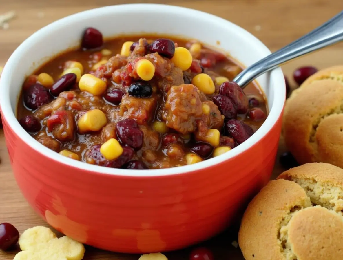 Turkey Cranberry Chili