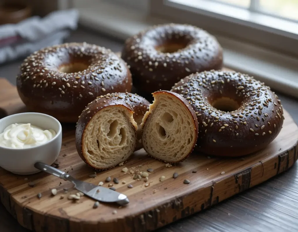 black russian bagel ingredients