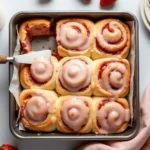 Strawberry Cinnamon Rolls