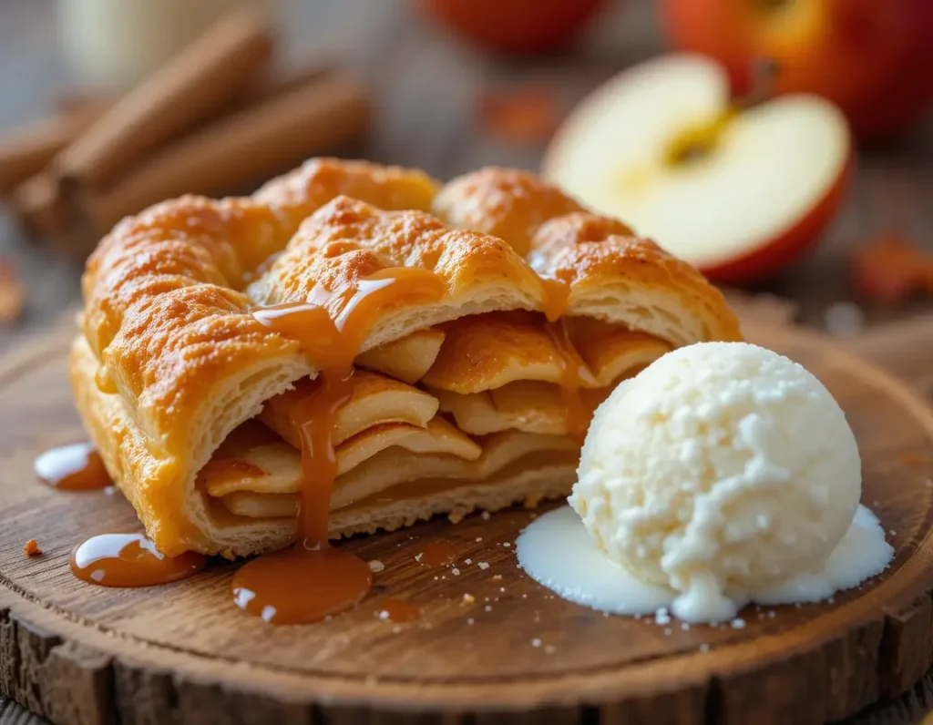 Caramel Apple Puff Pastry