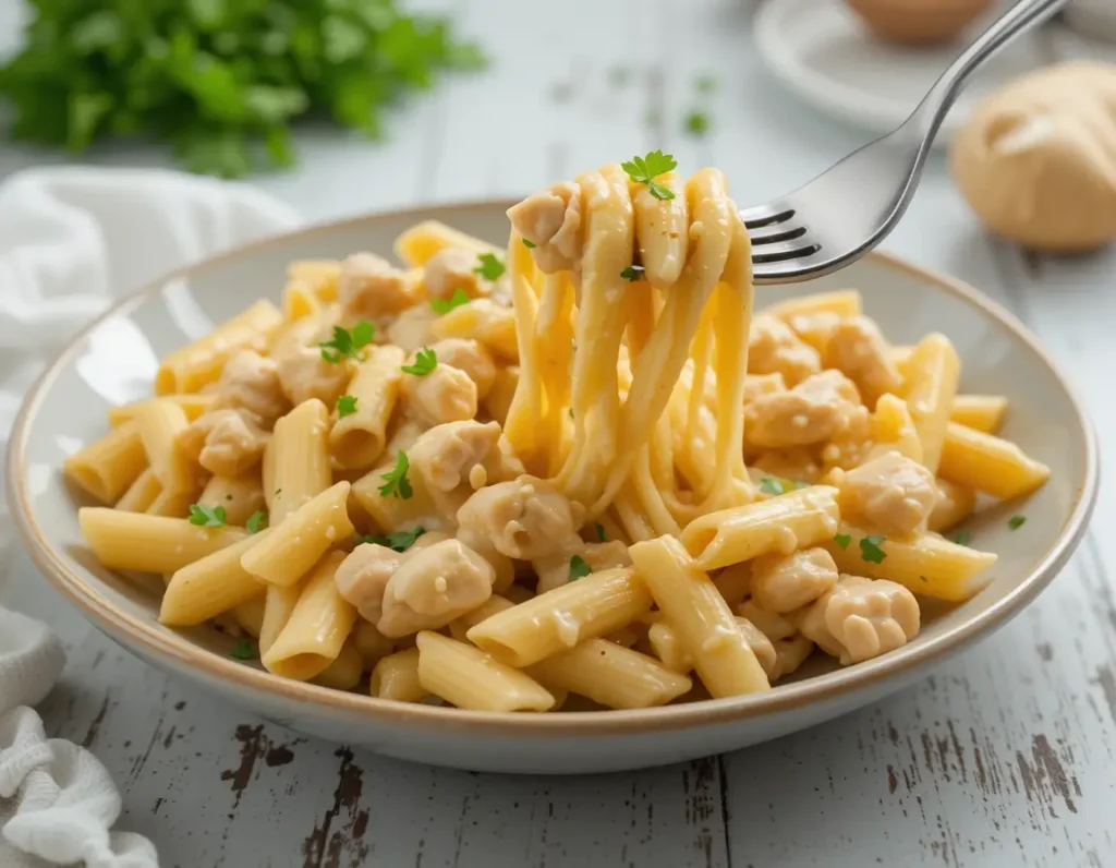 Garlic Parmesan Chicken Pasta