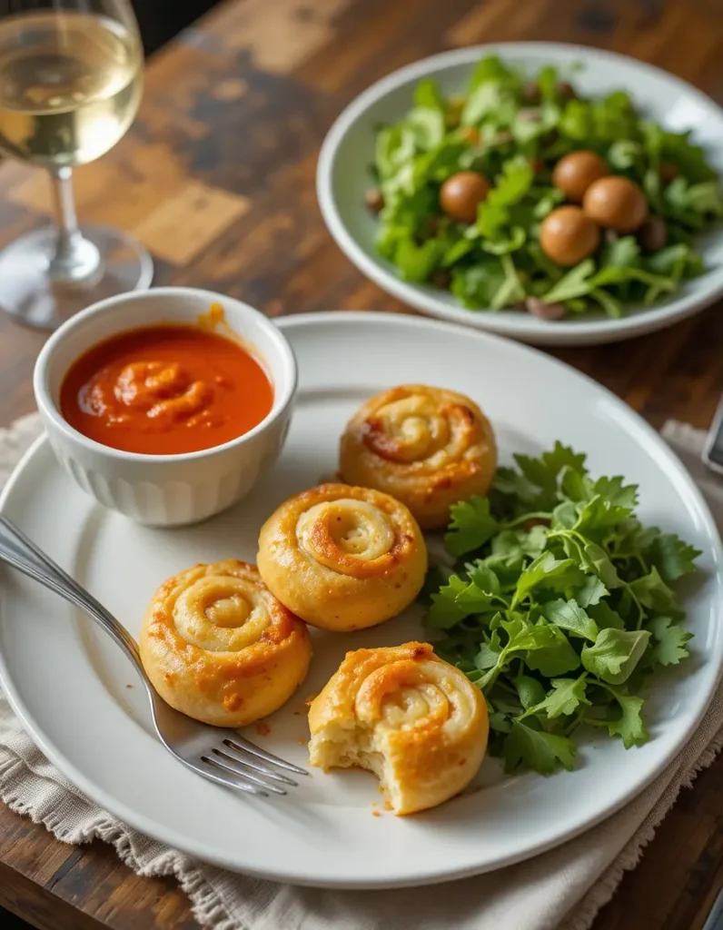 Cheesy Garlic Butter Rollups