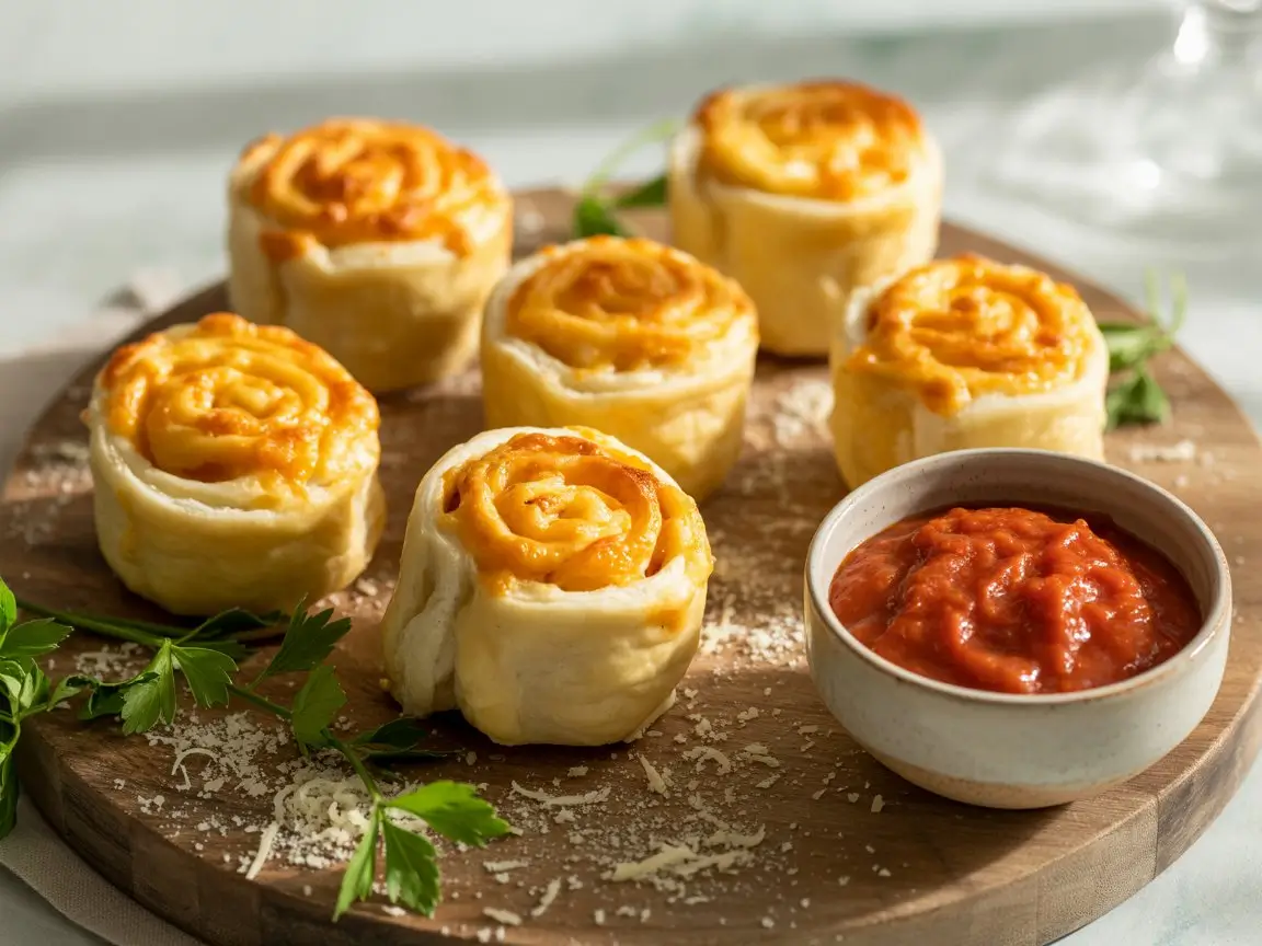 Cheesy Garlic Butter Rollups