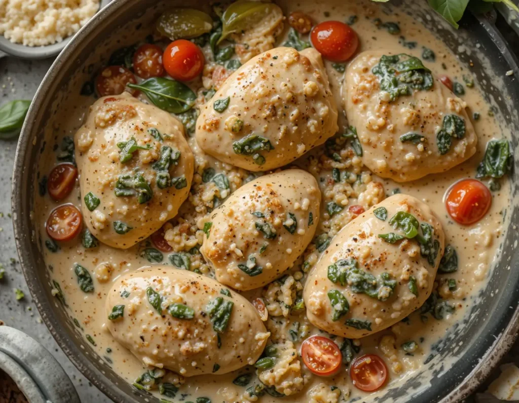 Creamy Tuscan Chicken Skillet