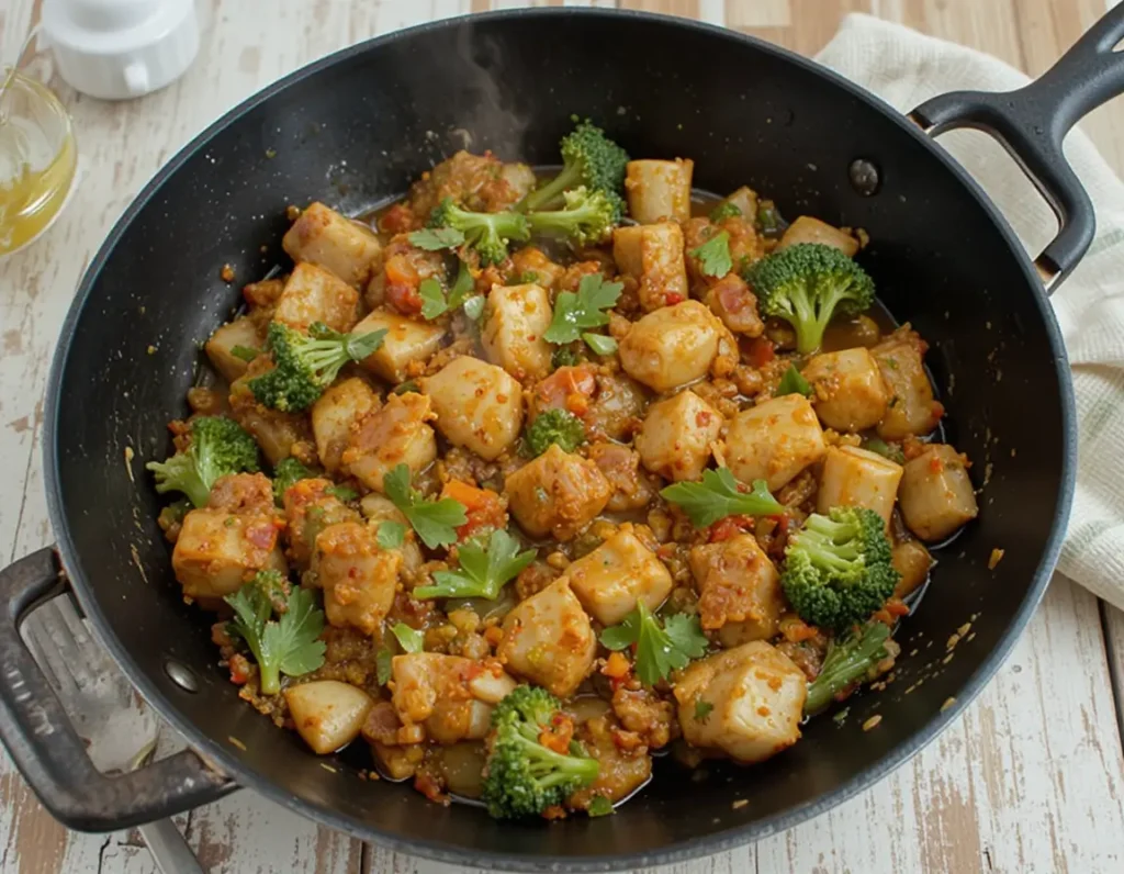 Honey Garlic Chicken Stir-Fry
