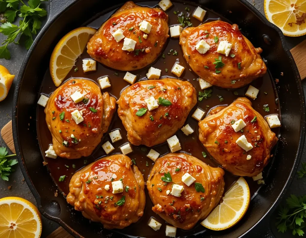 Hot Honey Feta Chicken