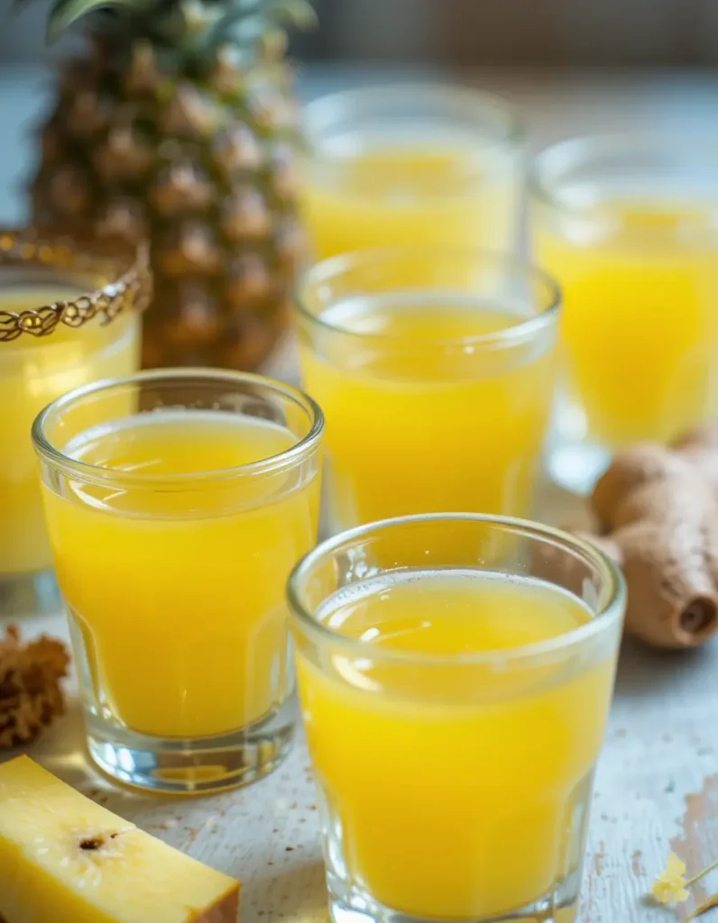 Pineapple Ginger Shots