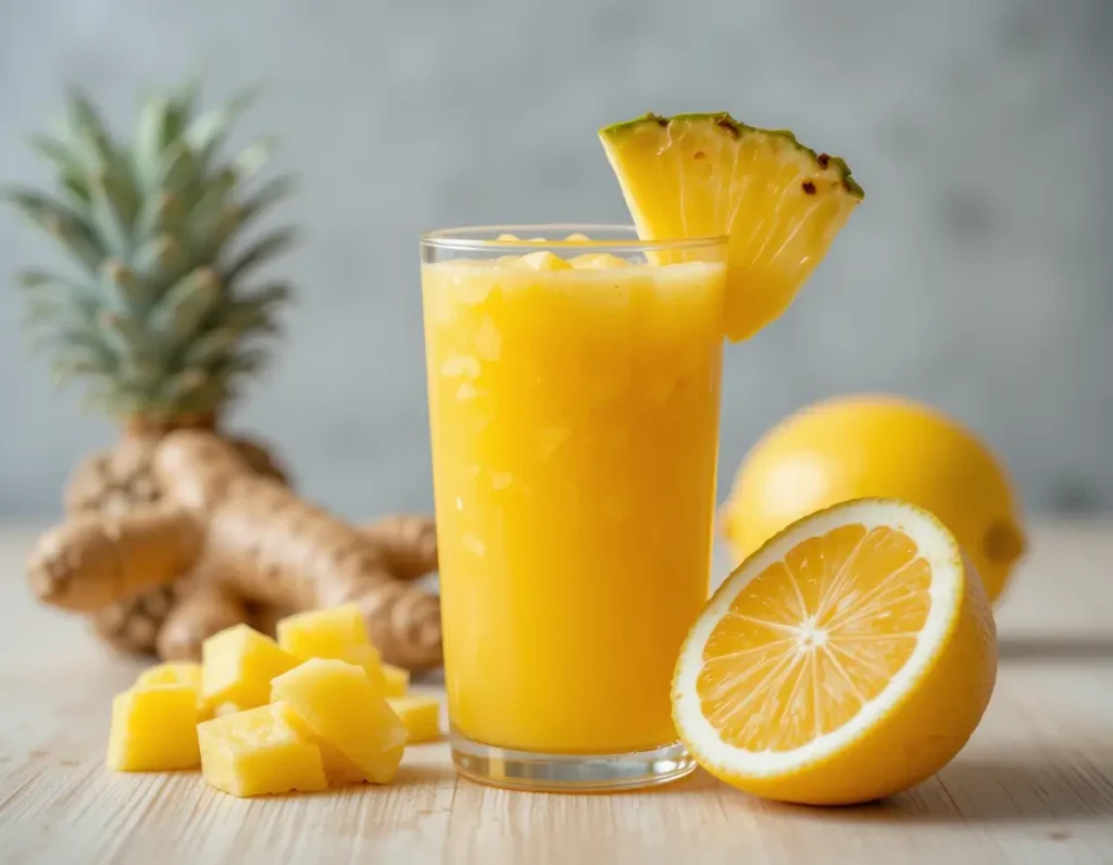 pineapple ginger shot