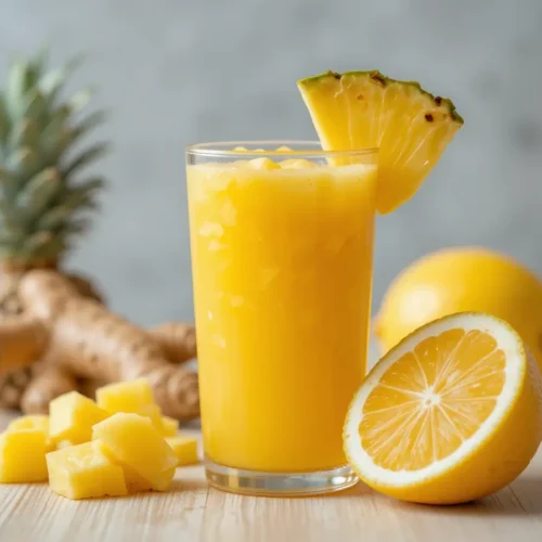 pineapple ginger shot