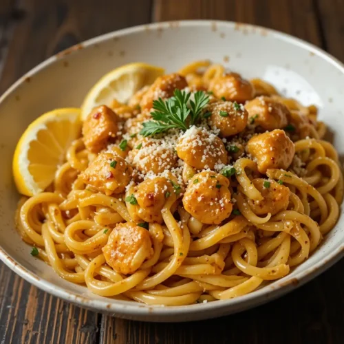 Cowboy Butter Chicken Linguine