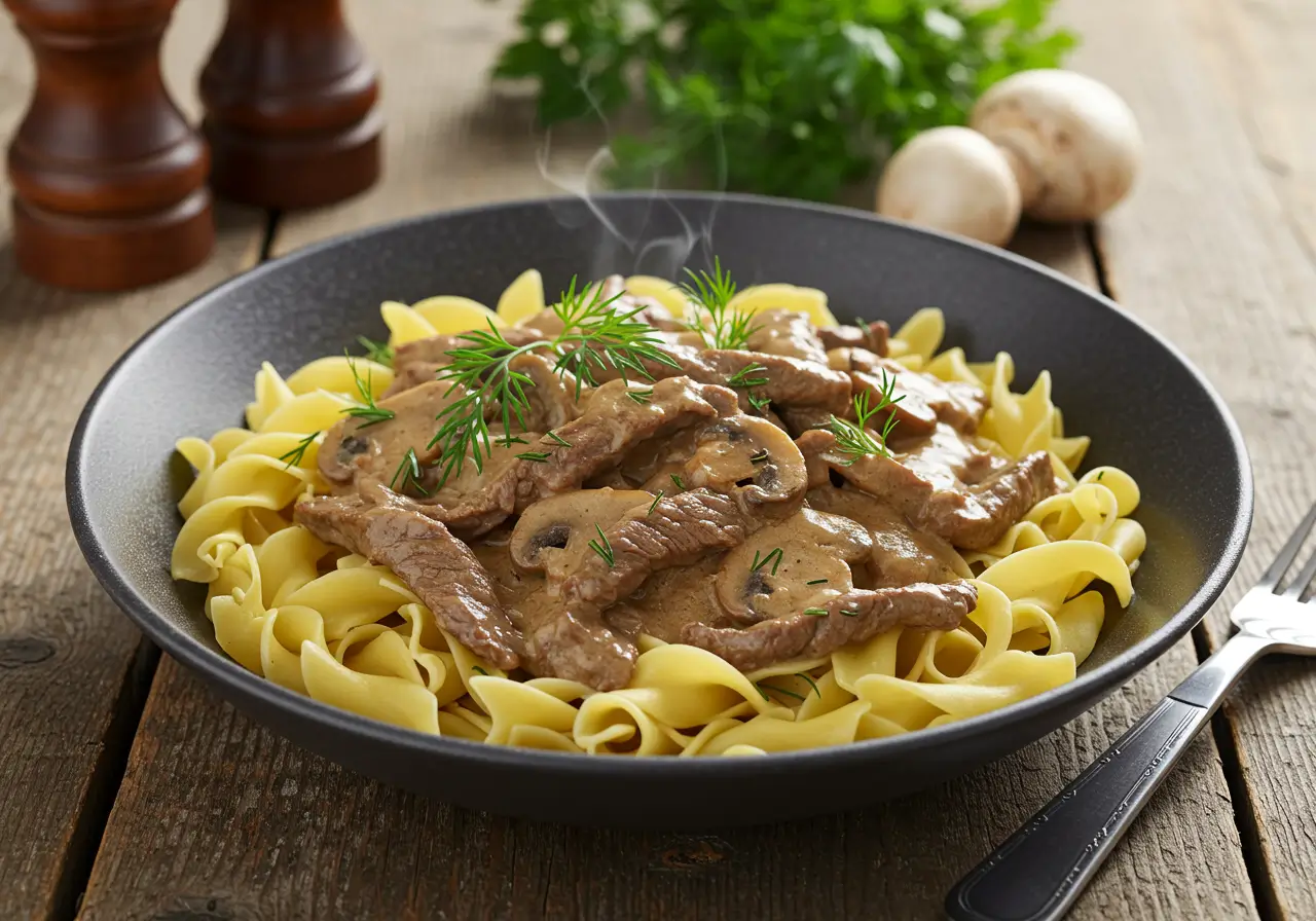 Gordon Ramsay's Famous Beef Stroganoff