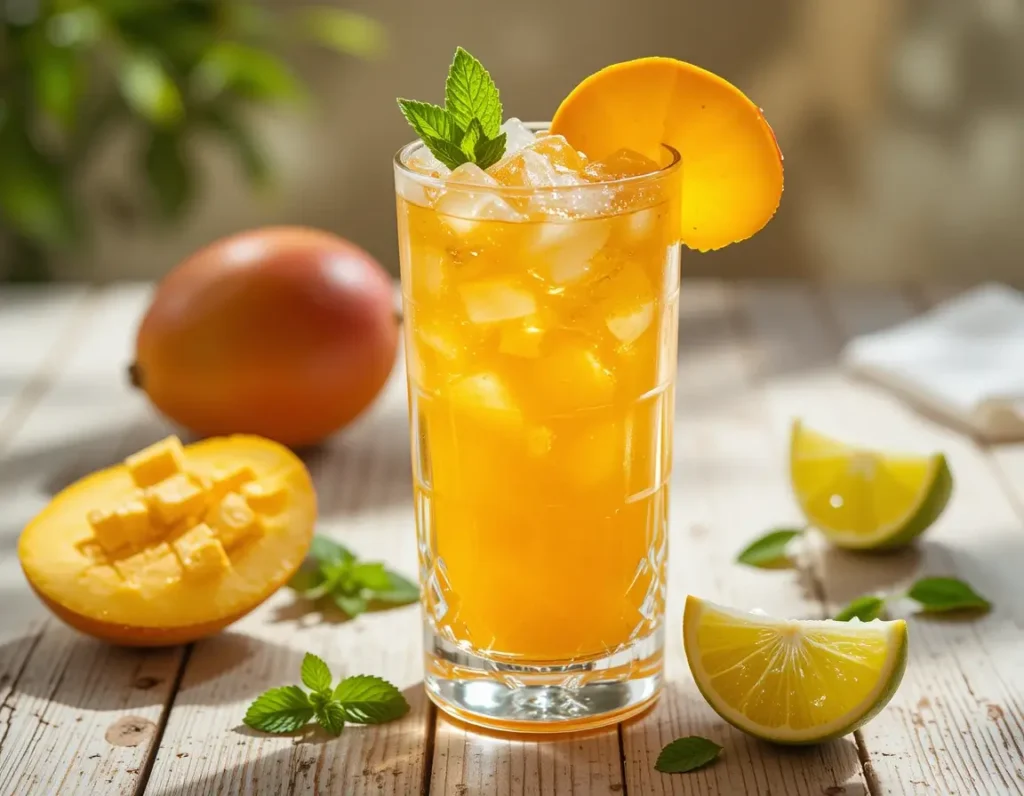 Mango Rum Swizzle