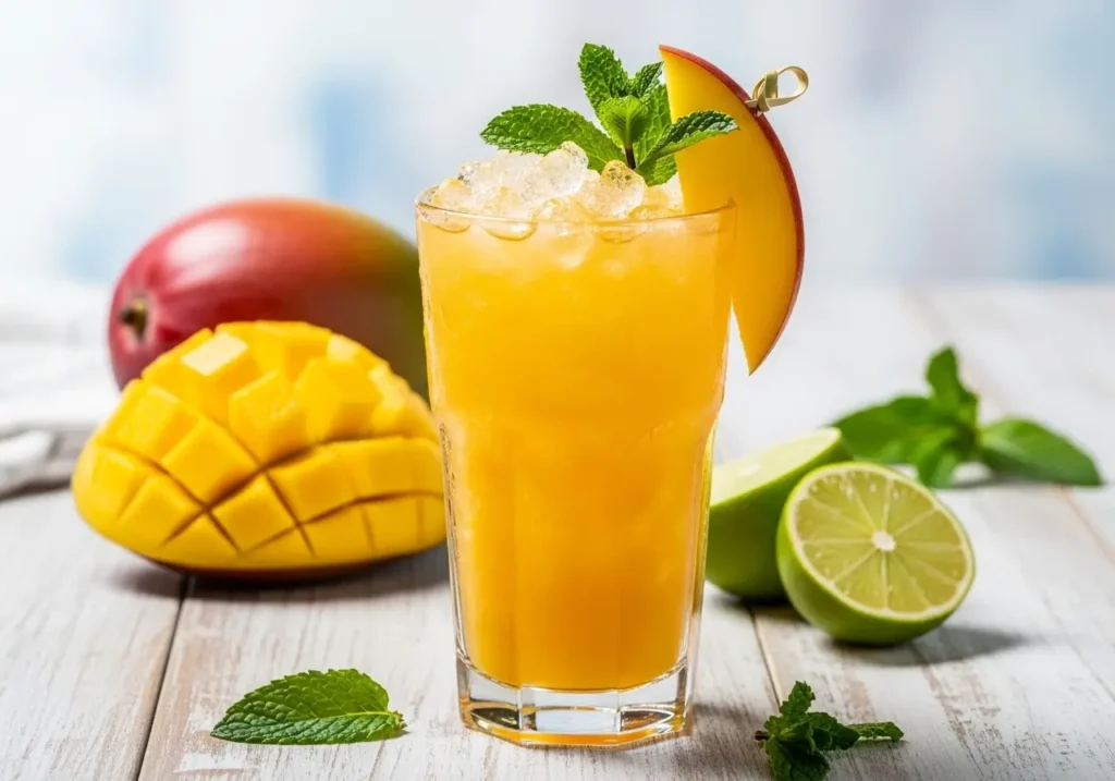 Mango Rum Swizzle