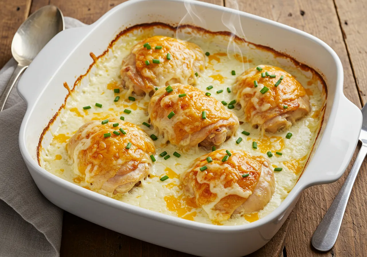 Keto Dump-and-Go Cheesy Ranch Chicken