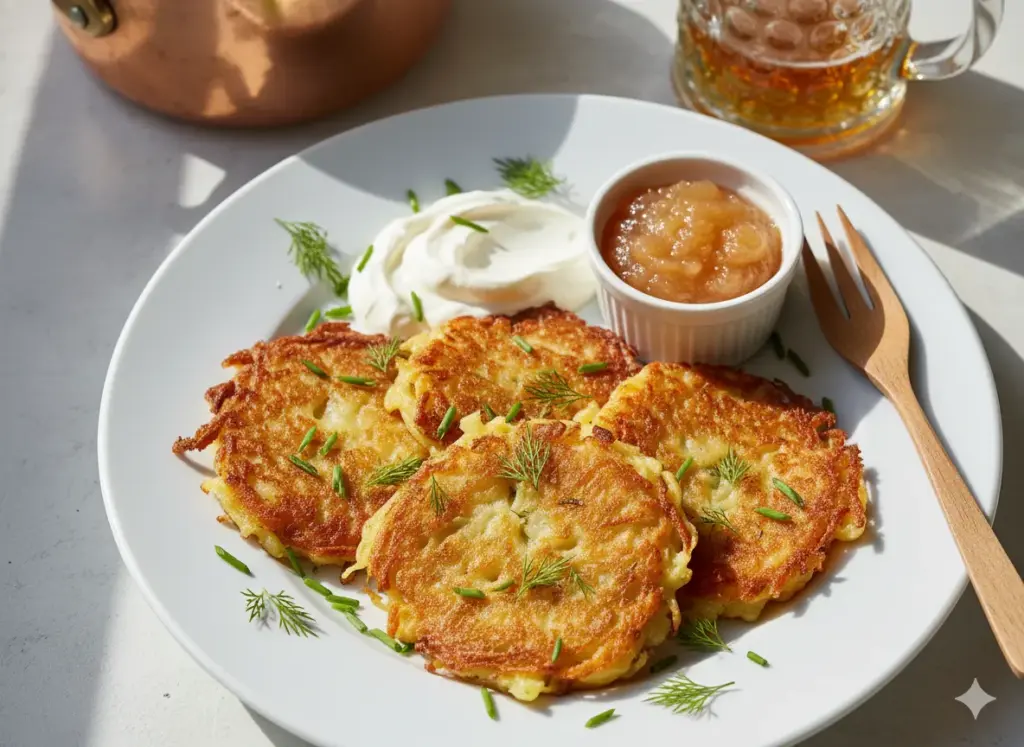 German potato pancakes