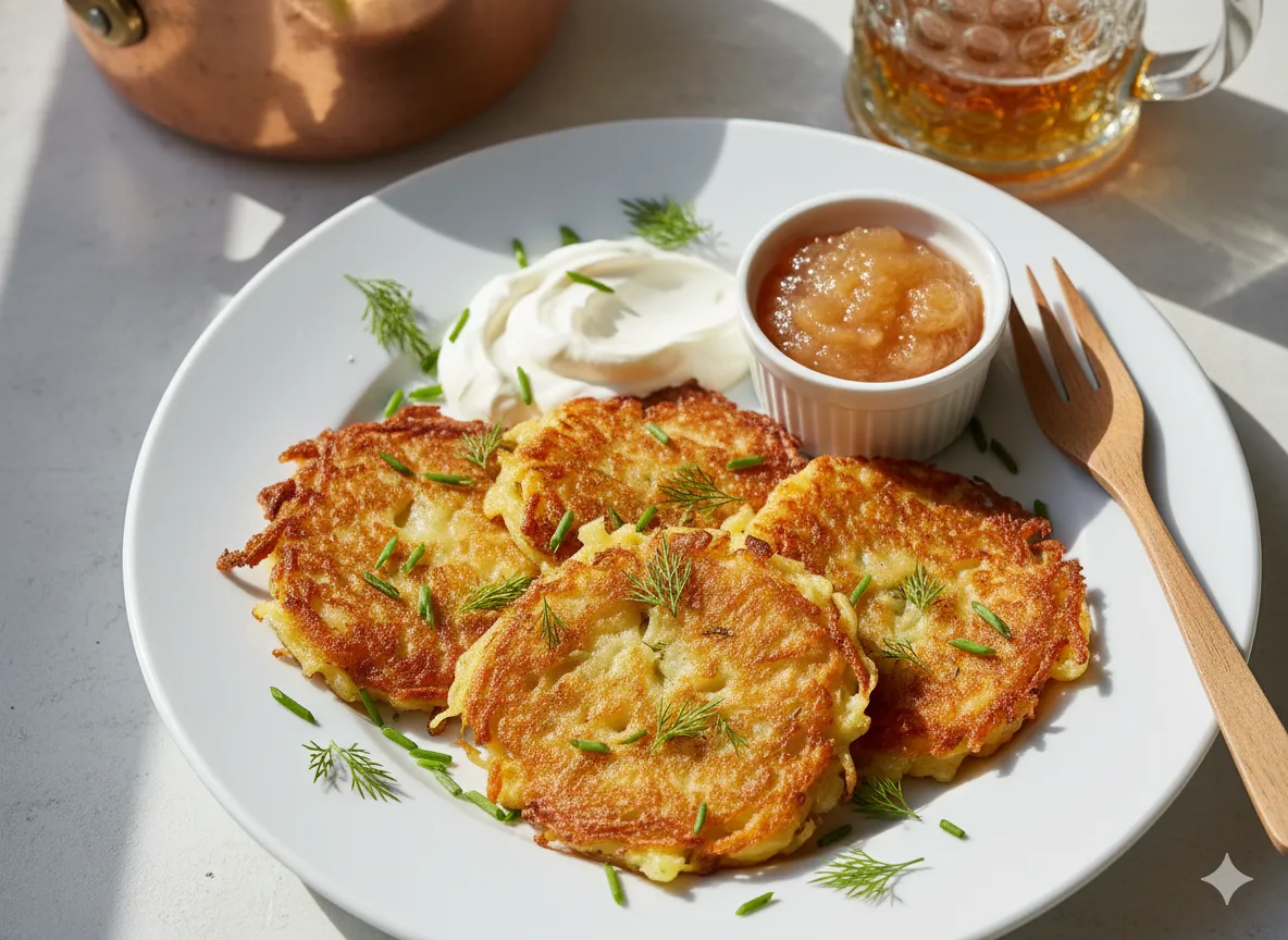 German potato pancakes