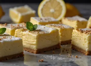 Lemon Cheesecake Bars