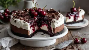 Black Forest Cheesecake